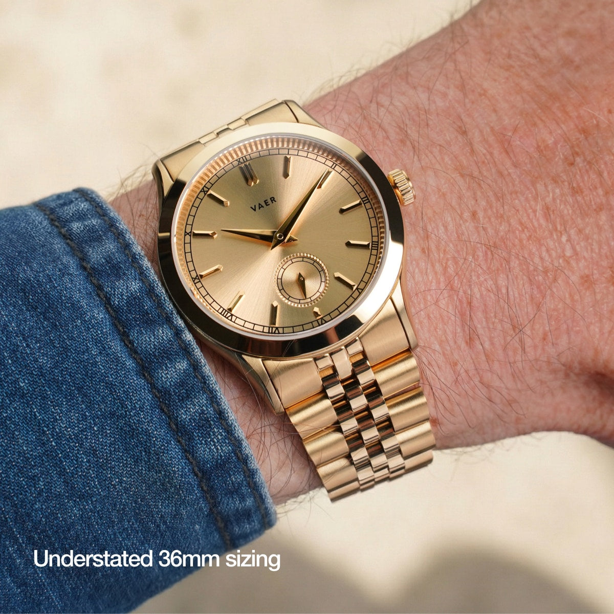 C1 Ceremony Gold - 36mm Quartz