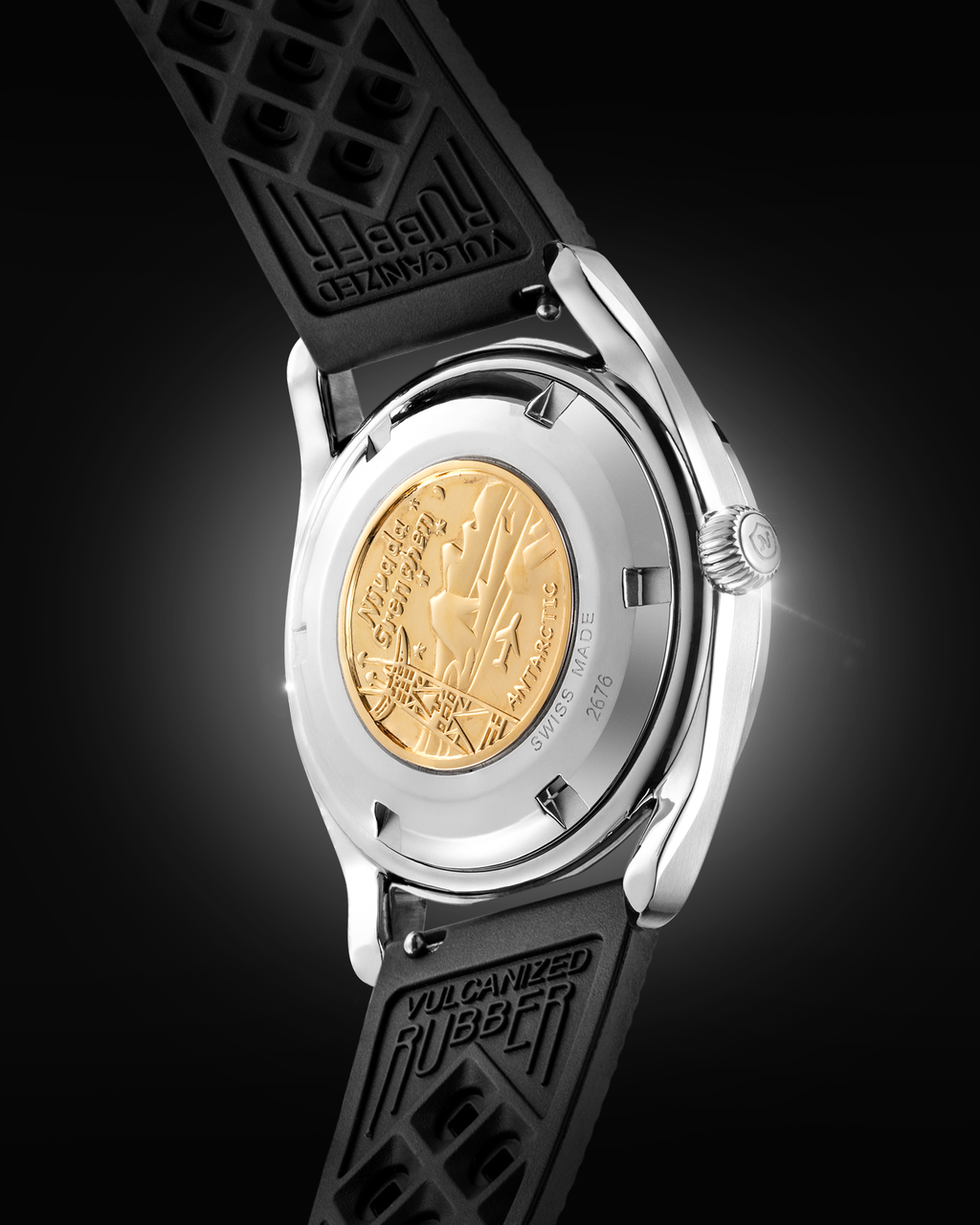 ANTARCTIC BLACK & ORANGE - 38MM