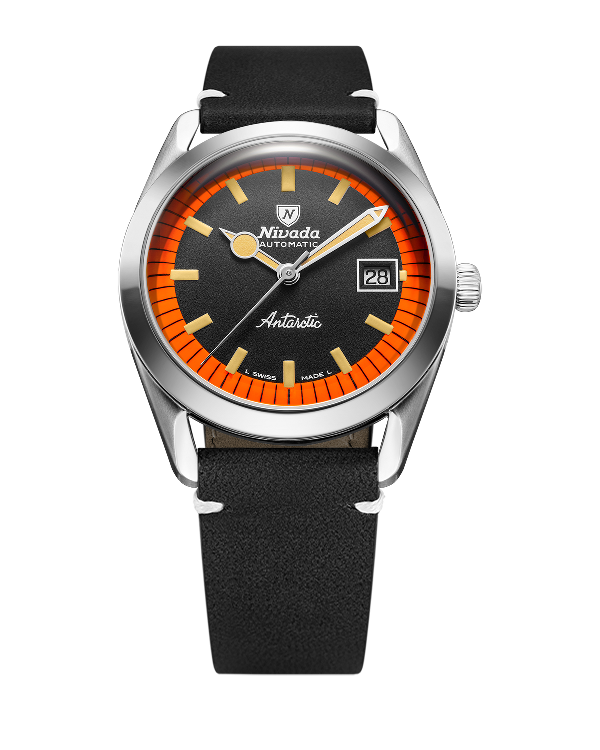 ANTARCTIC BLACK & ORANGE - 38MM