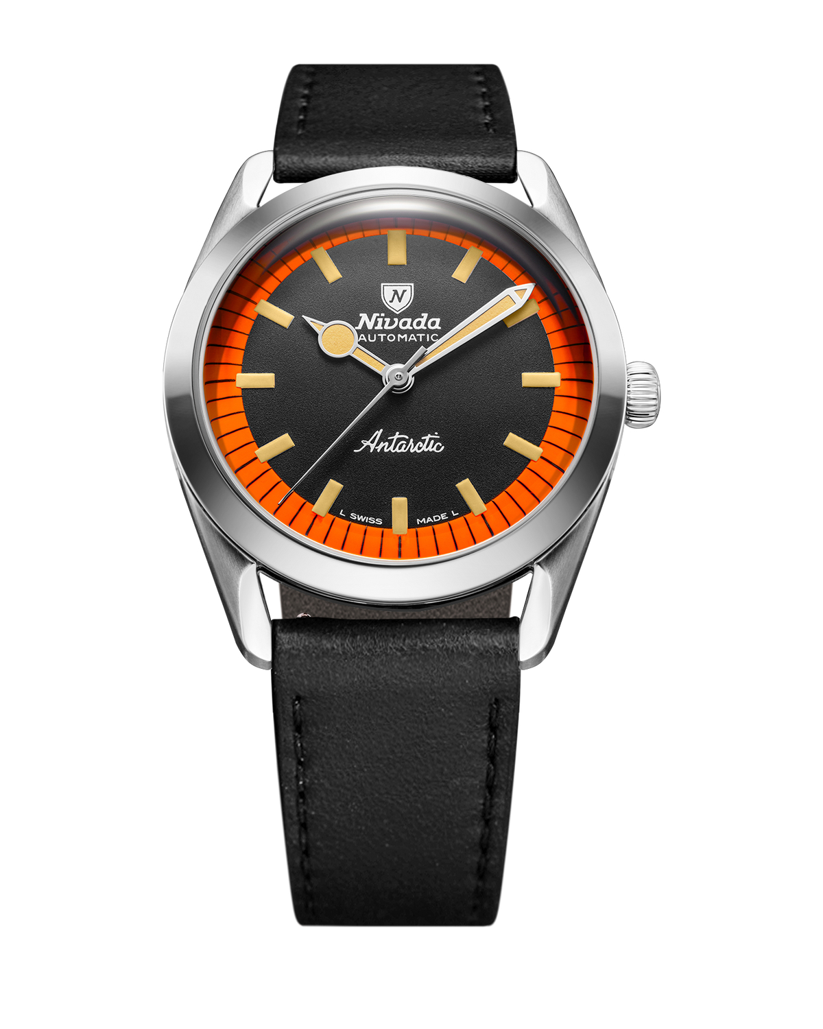 ANTARCTIC BLACK & ORANGE - 38MM