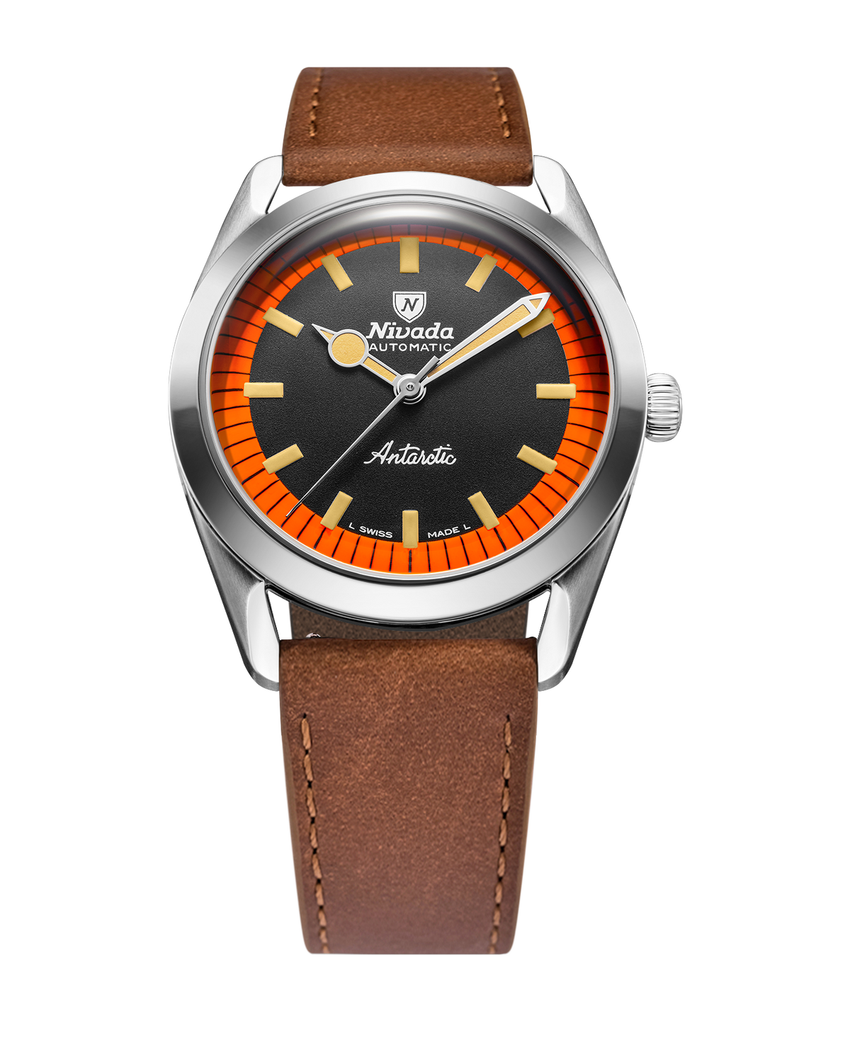 ANTARCTIC BLACK & ORANGE - 38MM